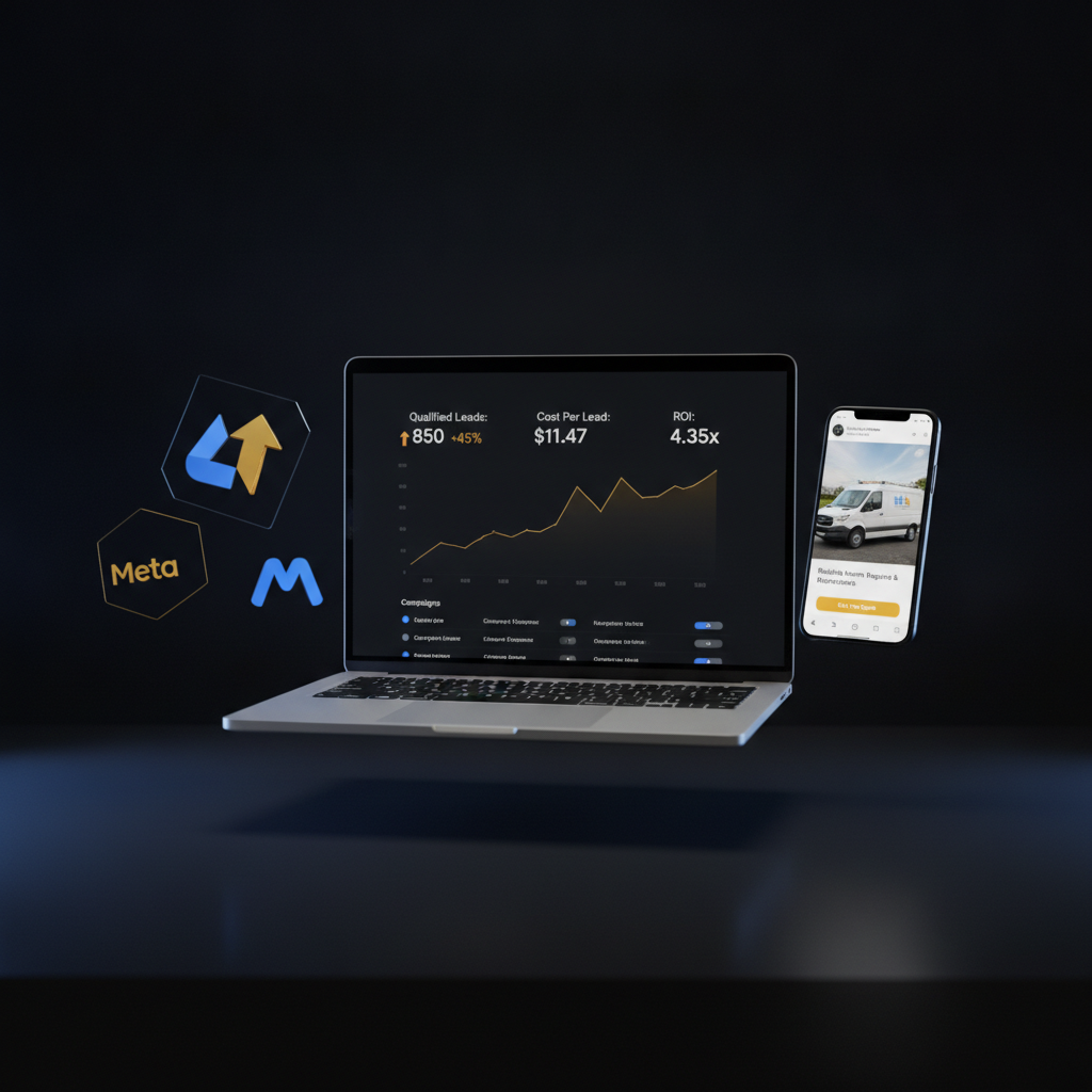 Paid ads management preview